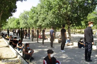 برگزاری دوره آموزشی بسیجیان سپاه قهاوند