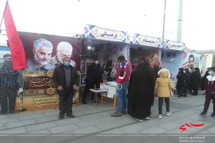 برپایی غرفه فرهنگی و نمایشگاه در همدان
