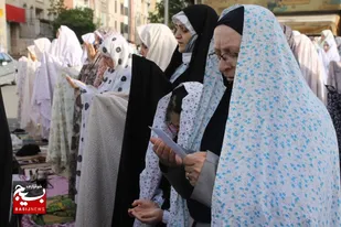 برگزاری نماز عید فطر در رجایی شهر کرج