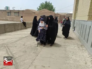 حضور پرشور مردم همیشه در صحنه بجستان در انتخابات چهاردهمین دوره ریاست جمهوری