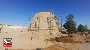 مرمت مسجد تاریخی شکر بار در سنگان خواف آغاز شد