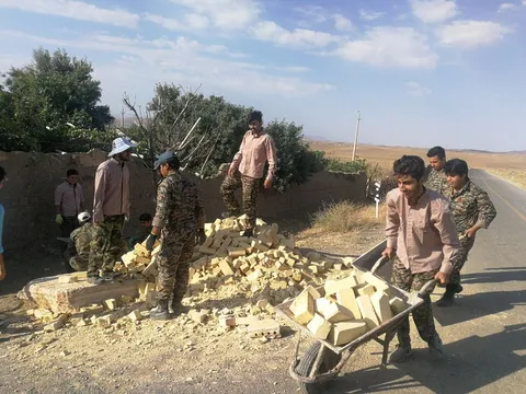 رزمایش جهادهمبستگی گردان پیاده یازهرا(س)محلات2