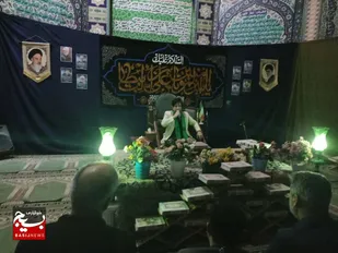 مراسم احیای شب ۲۳ ماه مبارک رمضان منطقه کیانمهر برگزار شد