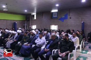 برگزاری مراسم تکریم و معارفه مسئول دفتر نمایندگی ولی فقیه در ناحیه مقاومت بسیج شهرستان نظرآباد