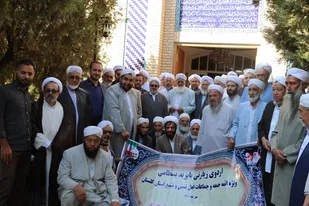 برگزاری اردوی یک روزه علمای اهل سنت استان گلستان به منطقه خرقان بسطام