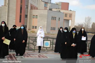 تجمع دانشجویان همدانی در محکومیت ترور شهید فخری&zwnj;زاده
