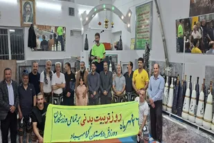زنگ زورخانه &laquo;شهید نصیری&raquo; کبودراهنگ نواخته شد