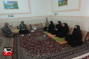 دیدار رئیس بنیاد شهید و امور ایثارگران شهرستان زابل با جانباز و آزاده