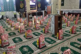 برگزاری رزمایش کمک&zwnj;های مومنانه پایگاه شهید بهشتی (ره) ملایر