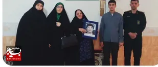 دیدار بسیجیان شهر صالحیه با تعدادی از خانواده معظم شهداء