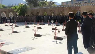 مراسم مهمانی لاله ها در شهرستان لردگان
