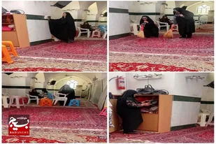 جهادگران سرخه در میدان حضور دارند