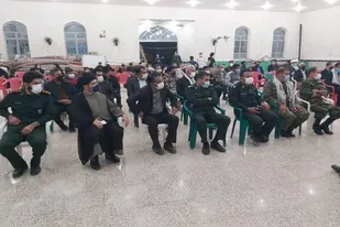 یادواره شهدای پایگاه مقاومت امام حسین ع مسجد الزهرای خشت برگزار شد