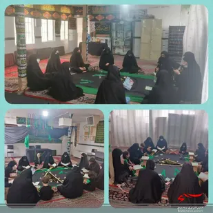 نشست معنوی پایگاه رضوان با عنوان"ثواب و برکات خواندن زیارت عاشورا"