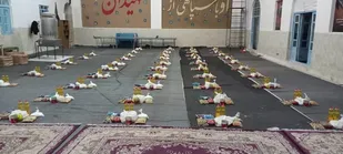 توزیع 40 بسته معیشتی توسط بسیجیان پایگاه شهید مقداد