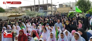 استقبال از خادمان رضوی در شوراب صغیر