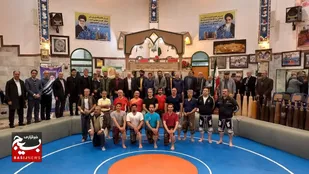 برگزاری مراسم بزرگداشت سردار مقاومت در زورخانه امیرالمونین شهر بسطام +تصاویر