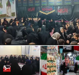 برگزاری جهادتبیین ایام ماه محرم درهندیجان
