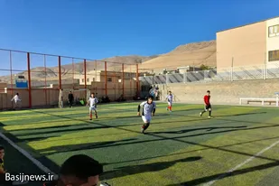 برگزاری مسابقات فوتبال حوزه شهید بروجردی آجین