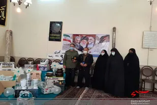 تهیه و اهدای جهیزیه توسط خیرین پایگاه زینبیه نهاوند