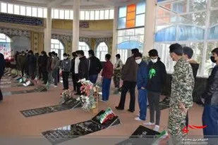 تجدید میثاق با شهدا در سالروز شهادت شهید فهمیده