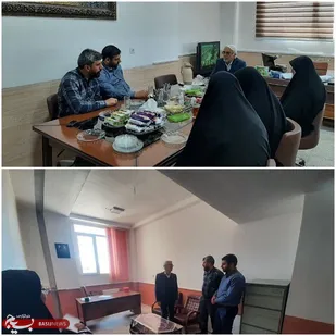 نشست هم اندیشی بسیج دانشجویی با ریاست دانشگاه غیرانتفاعی رسالت