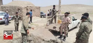 برگزاری اردوی جهادی بسیجیان بیارجمند+ تصاویر