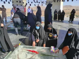 تجلیل از مقام زن و مدافعین بهداشت و درمان مسجدسلیمان