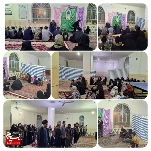 برگزاری جشن میلاد امام زمان در شهرستان دزپارت