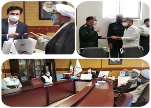به همت بسیج جامعه پزشکی سپاه امیرالمؤمنین(ع) از مدافعان سلامت تجلیل شد