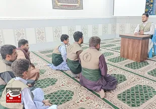 اعزام گروه جهادی به مناسبت هفته بسیج در شهرستان تفتان