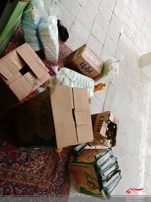 پخش 100پرس غذای گرم به مناسبت شب یلدا بین نیازمندان شیروان