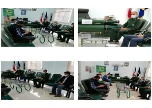 برگزاری میزگرد خبری فرمانده سپاه ناحیه مهران با مسولین اقشار بسیج و اصحاب رسانه شهرستان مهران