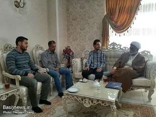 دیدار با جانباز بسیجی اغتشاشات اخیر، برادر علی خانزاده