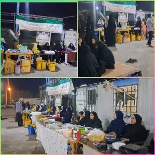 نمایشگاه صنایع دستی و مواد غذایی زنان کارآفرین هندیجان برگزارشد