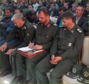 سرهنگ شاهرخی به سمت فرماندهی جدیدسپاه شهرستان زرند منصوب شد