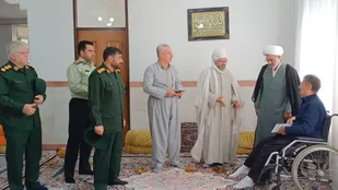 دیدار مسئولان جوانرود با خانواده&zwnj;های شهدا و ایثارگران