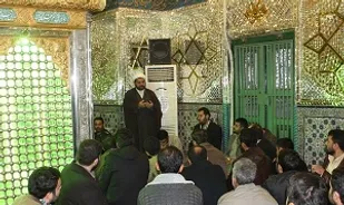 بازدید کارکنان سپاه ناحیه امام سجاد(ع)از اماکن فرهنگی