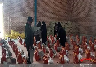 توزیع 350 بسته کمک معیشتی مناطق جنوب کرمان