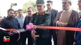 آیین افتتاح مسجد شهیدان حسن پور و مهدیه فاطمه زهرا(س) در محله قلایی شهر آبپخش برگزار شد