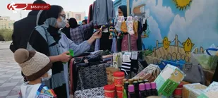 نمایشـگاه اقتصاد مقاومتی بانوان توانمند حوزه فاطمه الزهرا(س)ناحیه شهید منتظر قائم
