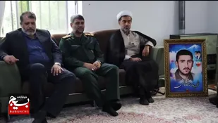اجرای رزمایش دیدار با خانواده شهدا در چالوس