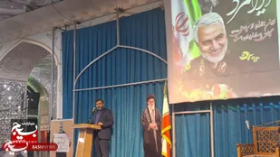 پیام مکتب شهید سلیمانی ولایت مداری و دشمن شناسی به موقع است
