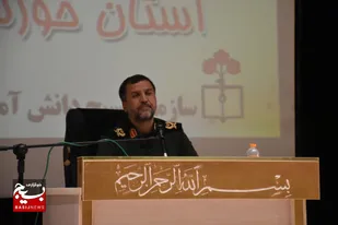 گزارش تصویری + همایش فصلی فرمانده هان حوزه های بسیج دانش آموزی خوزستان با حضور مسئول بسیج دانش آموزی کشور