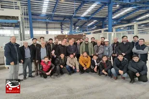 بازدید دانش آموزان مرندی از خاک چینی مرند