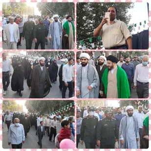 اجتماع و پیاده روی عاشقان امیرالمومنین(ع) در پیشوا