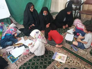 برنامه های جهادی حوزه فاطمه الزهرا (س) ناحیه شهید منتظر قائم یزد