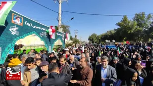 صدای انقلاب مردم شوشتر در راهپیمایی ۲۲بهمن بار دیگر شنیده شد