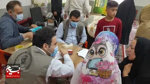 درمان رایگان، هدیه جهادگران تهرانی به محرومان کارون