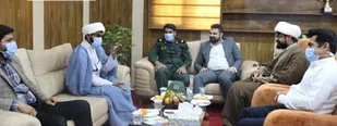 سفر فرمانده قرارگاه خاتم الانبیا(ص) به بندر پارسیان